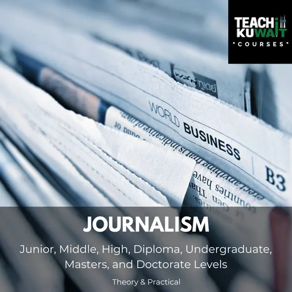 All Courses - Journalism